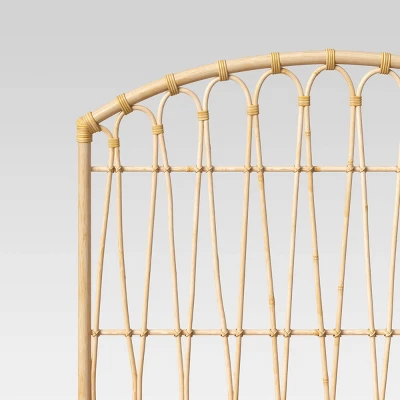 Twin Rattan Kids' Bed Natural - Pillowfort™ 4 Twin Rattan Kids' Bed Natural - Pillowfort™ - Image 2