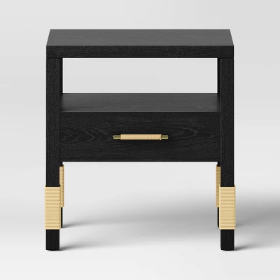 Corded Wood Accent Table - Threshold™ 5 Corded Wood Accent Table - Threshold™ - Image 3