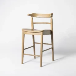 Kaysville Curved Back Wood Counter Height Barstool - Threshold™ Designed With Studio McGee -Quality Furniture Store GUEST 023f7aed 536a 4f95 b97e 35970af67510