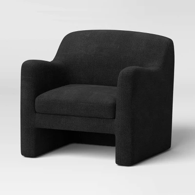 Maldone Curved Upholstered Accent Chair - Threshold™ 7 Maldone Curved Upholstered Accent Chair - Threshold™ - Image 5