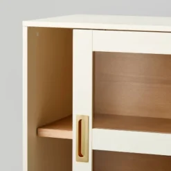 Promontory Sliding Glass TV Stand - Threshold™ Designed With Studio McGee -Quality Furniture Store GUEST 0a52b1e4 773b 4988 9e4c 43fbf31bcba8