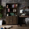 69.8" Tappan Bookcase With Cabinet Reclaimed Oak - HOMES: Inside + Out 2 69.8" Tappan Bookcase With Cabinet Reclaimed Oak - HOMES: Inside + Out -Quality Furniture Store GUEST 0e09f571 dbed 46e7 8ae5 ebfdd49ab40c