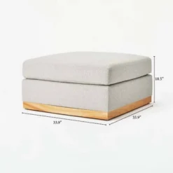 Woodland Hills Modular Sectional Ottoman Light Gray - Threshold™ Designed With Studio McGee 15 Woodland Hills Modular Sectional Ottoman Light Gray - Threshold™ Designed With Studio McGee -Quality Furniture Store GUEST 0ed068aa 7686 4196 a244 18c08b84b454