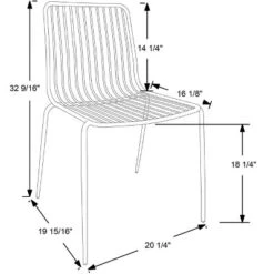 Set Of 2 Sodra Rounded Seat Wire Dining Chair Black - Threshold™ -Quality Furniture Store GUEST 0f828125 acf9 421a 891b 2b59dd6df491