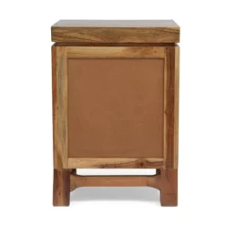 Wadley Boho Handcrafted Acacia Wood Nightstand Natural - Christopher Knight Home -Quality Furniture Store GUEST 0fcf1ab6 8a7e 4874 8993 3b5a2d63994d