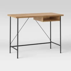 Wood And Metal Writing Desk With Storage - Room Essentials™ 11 Wood And Metal Writing Desk With Storage - Room Essentials™ -Quality Furniture Store GUEST 11fddfe3 6162 4a58 8bb3 5903c2a3ce2d