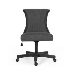 Coulee Contemporary Fabric Upholstered Roll Back Swivel Office Chair - Christopher Knight Home 27 Coulee Contemporary Fabric Upholstered Roll Back Swivel Office Chair - Christopher Knight Home -Quality Furniture Store GUEST 13131ff9 4e5c 476d 9e96 b800c6bff789