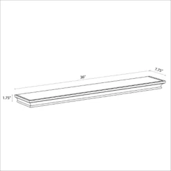 Traditional Wall Shelf White - Threshold™ -Quality Furniture Store GUEST 1800e01f f3e4 4fad 9a88 96999268b9a0
