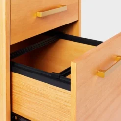 Wood Mid Century File Cabinet Light Brown - Threshold™ -Quality Furniture Store GUEST 1973ddc6 5c91 466b 8d3a 6c7f25ad22d3