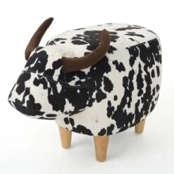 Bessie Cow Ottoman - Christopher Knight Home -Quality Furniture Store GUEST 19d07107 a49a 4abd 83a4 0d5f16206f97