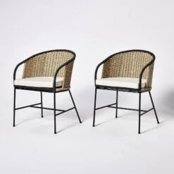 2pc Westcliff Seagrass Dining Chairs - Threshold™ Designed With Studio McGee 17 2pc Westcliff Seagrass Dining Chairs - Threshold™ Designed With Studio McGee -Quality Furniture Store GUEST 1a2c5a36 ead8 4159 ba47 2d514011b1c4