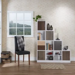 61.5" Hirsch Contemporary Bookcase White - HOMES: Inside + Out -Quality Furniture Store GUEST 1d800360 1ba2 4a86 877a 03bfc4af6d1a