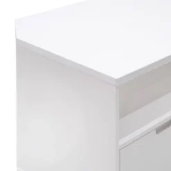 Cara Mid-Century Modern 3 Drawer Corner TV Stand For TVs Up To 58" - Saracina Home -Quality Furniture Store GUEST 1db165e7 1371 42c2 8c66 4783766233cd