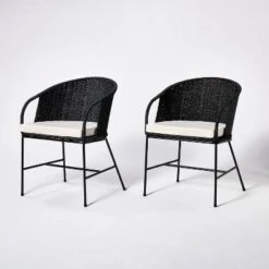 2pc Westcliff Seagrass Dining Chairs - Threshold™ Designed With Studio McGee 16 2pc Westcliff Seagrass Dining Chairs - Threshold™ Designed With Studio McGee -Quality Furniture Store GUEST 1ef013bb 4ce3 40b0 b848 cfeb6771829e