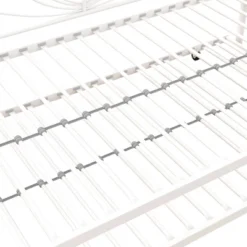 Twin Leila Metal Daybed And Trundle White - Room & Joy -Quality Furniture Store GUEST 1f8fe4c7 d680 4be8 99c1 ce800855fd3d