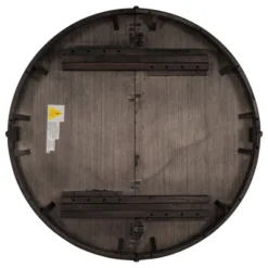 5 PCS Round Wood Extendable Dining Table Set With 4 Upholstered Dining Chairs-ModernLuxe 25 5 PCS Round Wood Extendable Dining Table Set With 4 Upholstered Dining Chairs-ModernLuxe -Quality Furniture Store GUEST 212f37de 605d 4387 bf12 e25a3f8f8e3e