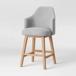 Kinston Swivel Curved Back Upholstered Counter Height Barstool - Threshold™ 22 Kinston Swivel Curved Back Upholstered Counter Height Barstool - Threshold™ -Quality Furniture Store GUEST 21c72071 ebaa 438c 81be 7c905eeb81f1