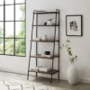 72" Open Storage Ladder Bookshelf - Saracina Home 1 72" Open Storage Ladder Bookshelf - Saracina Home -Quality Furniture Store GUEST 24850305 83dd 46ea a203 73dac7392f73