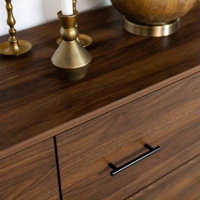 Higgins Modern Horizontal 6 Drawer Dresser - Saracina Home 11 Higgins Modern Horizontal 6 Drawer Dresser - Saracina Home - Image 9