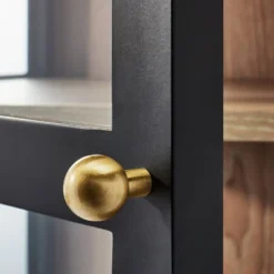 60" Crystal Cove Glass Cabinet Black - Threshold™ Designed With Studio McGee 11 60" Crystal Cove Glass Cabinet Black - Threshold™ Designed With Studio McGee -Quality Furniture Store GUEST 26fa73ea e496 41cb a096 0f669cdcbb99