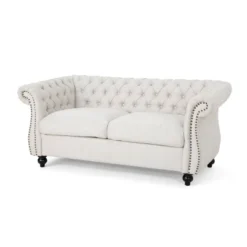 Somerville Traditional Chesterfield Loveseat - Christopher Knight Home -Quality Furniture Store GUEST 27510145 c665 4a8e ab08 733327ea13e3