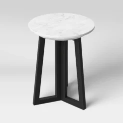 Altavista Round Marble End Table White - Threshold™ 7 Altavista Round Marble End Table White - Threshold™ -Quality Furniture Store GUEST 2758c8eb 8d8e 4972 8d46 eafeb11b9283