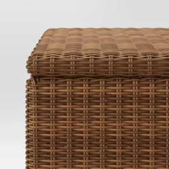 Brookfield Patio End Table With Storage - Brown - Threshold™ -Quality Furniture Store GUEST 28817774 0b8a 4bfc a42a 5b7ee0f6e0d1