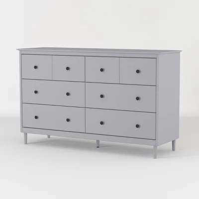 Stiva Classic Mid-Century Modern Horizontal 6 Drawer Dresser - Saracina Home 9 Stiva Classic Mid-Century Modern Horizontal 6 Drawer Dresser - Saracina Home - Image 7