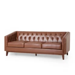 Ovando Contemporary Upholstered 3 Seater Sofa - Christopher Knight Home 27 Ovando Contemporary Upholstered 3 Seater Sofa - Christopher Knight Home -Quality Furniture Store GUEST 2db0012c 979c 4793 ac63 9f8a304a7fdb