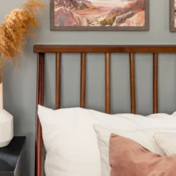 Boho Solid Wood Spindle Platform Bed - Saracina Home 27 Boho Solid Wood Spindle Platform Bed - Saracina Home -Quality Furniture Store GUEST 2e030a6f 4f27 4e38 93bf c028f836cd37