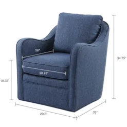 Mitchell Wide Seat Swivel Armchair - Madison Park 18 Mitchell Wide Seat Swivel Armchair - Madison Park -Quality Furniture Store GUEST 2eb4a770 fade 443d 8f8c 33be472b7975