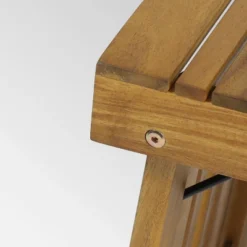 Kyoto Acacia Wood Folding Side Table - Teak - Christopher Knight Home -Quality Furniture Store GUEST 30b84044 3742 44b3 b696 5dec686f589f