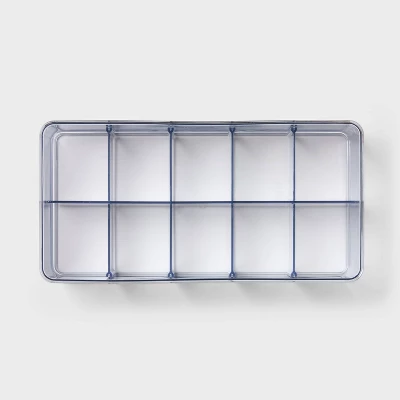 12"x6"x4" Bin Organizer Clear - Brightroom™ 4 12"x6"x4" Bin Organizer Clear - Brightroom™ - Image 2
