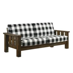 Jovie Gingham Rustic Sofa - HOMES: Inside + Out 11 Jovie Gingham Rustic Sofa - HOMES: Inside + Out -Quality Furniture Store GUEST 3395486d aa46 4a1a a252 72838a93d30e