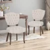 Set Of 2 Crosswind Tufted Dining Chair - Christopher Knight Home 1 Set Of 2 Crosswind Tufted Dining Chair - Christopher Knight Home -Quality Furniture Store GUEST 33eb26a2 b8fb 4c46 a08d 82826066b1fa