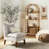 72" Holladay Curved Wooden Bookcase - Threshold™ Designed With Studio McGee 2 72" Holladay Curved Wooden Bookcase - Threshold™ Designed With Studio McGee -Quality Furniture Store GUEST 36cf8426 d595 4723 a170 a967bfc097f3