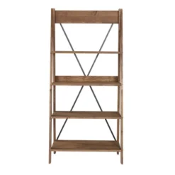 68.25" Boho 4 Tier Solid Wood Ladder Bookshelf Plant Stand - Saracina Home -Quality Furniture Store GUEST 376e28ef 825f 4cd2 b1a0 45d7202a0ce0
