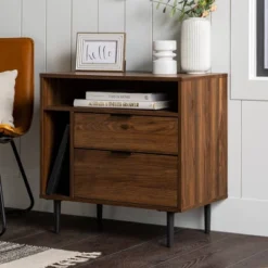 Rockwell Modern Storage Nightstand - Saracina Home -Quality Furniture Store GUEST 38101e1f da35 497d a94f 864385d56d62