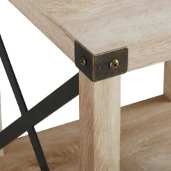 Set Of 2 Sophie Rustic Farmhouse X Frame Side Tables - Saracina Home 15 Set Of 2 Sophie Rustic Farmhouse X Frame Side Tables - Saracina Home -Quality Furniture Store GUEST 384841a6 6457 4b3c 8b28 0bfc3c51f790