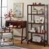70" 5-Shelf Wood & Cane Transitional Vertical Bookshelf - Brown - Hearth & Hand™ With Magnolia -Quality Furniture Store GUEST 38d23e7e 7082 4309 90fc 7c4d29d0b92f