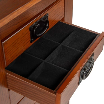 Delia Jewelry Armoire Brown - Powell Company 14 Delia Jewelry Armoire Brown - Powell Company - Image 12