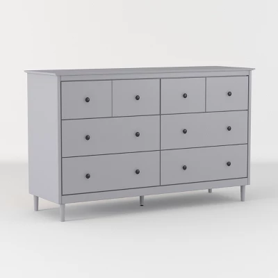 Stiva Classic Mid-Century Modern Horizontal 6 Drawer Dresser - Saracina Home 4 Stiva Classic Mid-Century Modern Horizontal 6 Drawer Dresser - Saracina Home - Image 2