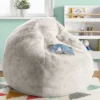 XL Fuzzy Kids' Bean Bag Cream - Pillowfort™ -Quality Furniture Store GUEST 3db03de1 24c5 434d 9b60 236e3f57754d