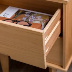 Mid-Century Modern Wood Nightstand - Saracina Home 32 Mid-Century Modern Wood Nightstand - Saracina Home -Quality Furniture Store GUEST 3ea28490 7685 4c60 a1be 889c69b2af02