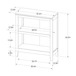 36" Carson 2 Shelf Bookcase - Threshold -Quality Furniture Store GUEST 3f86ad2c 545e 48ae 8685 3302eab5cded
