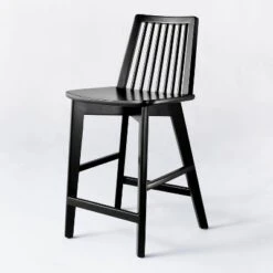 Linden Modified Windsor Wood Counter Height Barstool - Threshold™ Designed With Studio McGee -Quality Furniture Store GUEST 3fda3172 f988 4187 9231 f1d74293e6cb
