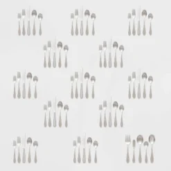 65pc Luxor 18/10 Stainless Steel Flatware Set - Threshold Signature™ 7 65pc Luxor 18/10 Stainless Steel Flatware Set - Threshold Signature™ -Quality Furniture Store GUEST 41d60587 a808 4e95 9574 f4d6fbdbb38c