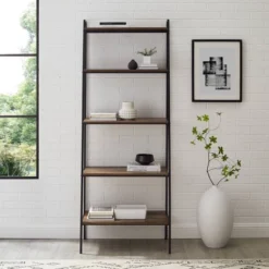 72" Open Storage Ladder Bookshelf - Saracina Home -Quality Furniture Store GUEST 437777d7 14af 4d29 8fd2 c573cc79556c