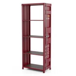 64.38" Kowski 5 Layer Bookcase - MiBasics -Quality Furniture Store GUEST 437b9ca7 514b 4c17 85c3 720d0a6ed4bc
