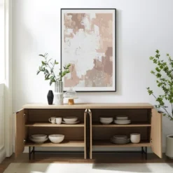 Modern 4 Door Reeded Sideboard - Saracina Home 15 Modern 4 Door Reeded Sideboard - Saracina Home -Quality Furniture Store GUEST 450d82fd 3073 46cc b58d e8be232d61c5